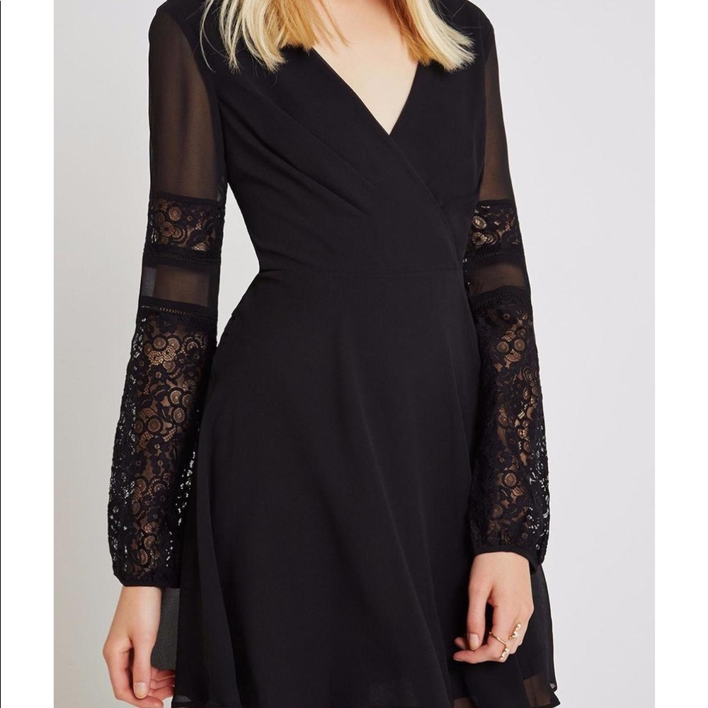 black BCBGenerarion dress